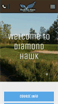 Mobile Screenshot of diamondhawkgolf.com